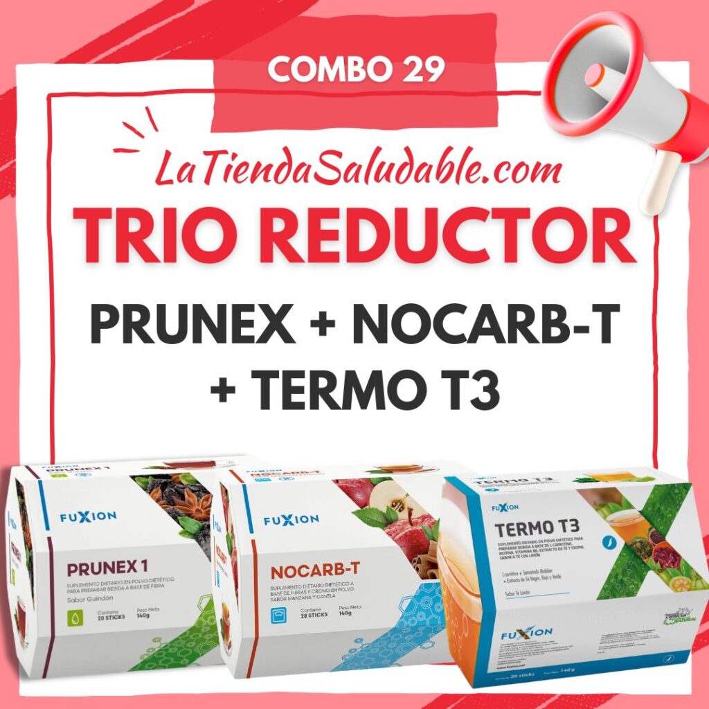 Combo 29_ PRUNEX1 + NOCARB-T + THERMO T3 Combo 29 PRUNEX1 + NOCARB T + THERMO T3