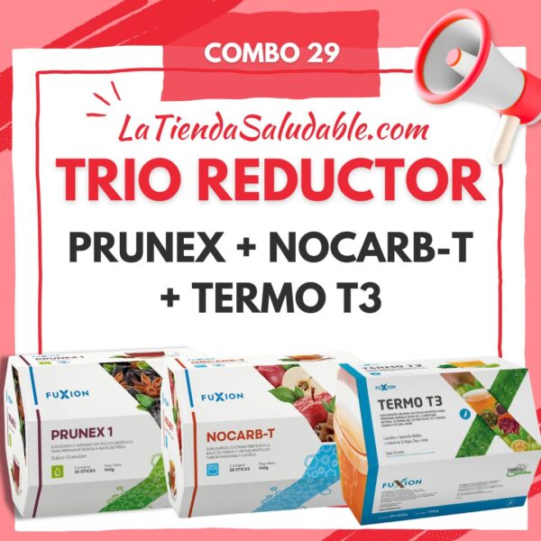 Combo 29 PRUNEX1 + NOCARB T + THERMO T3