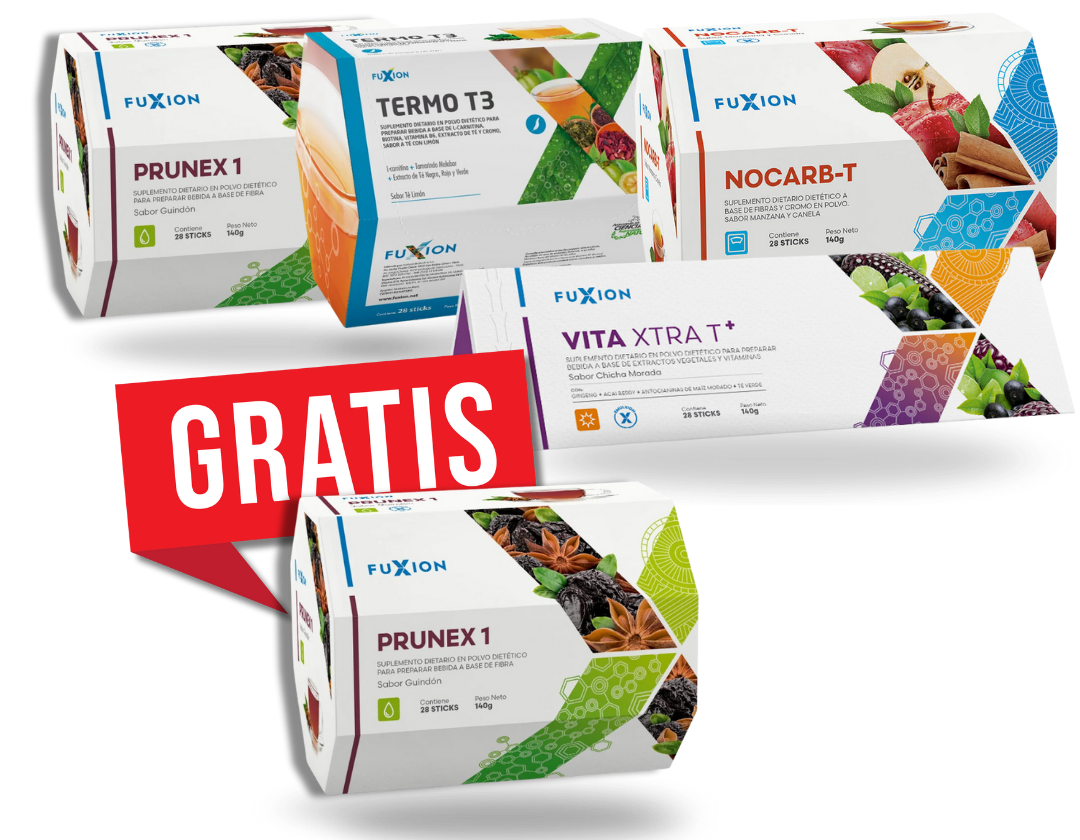 Combo 13 PRUNEX + NOCARBT + VITA + TERMOT3